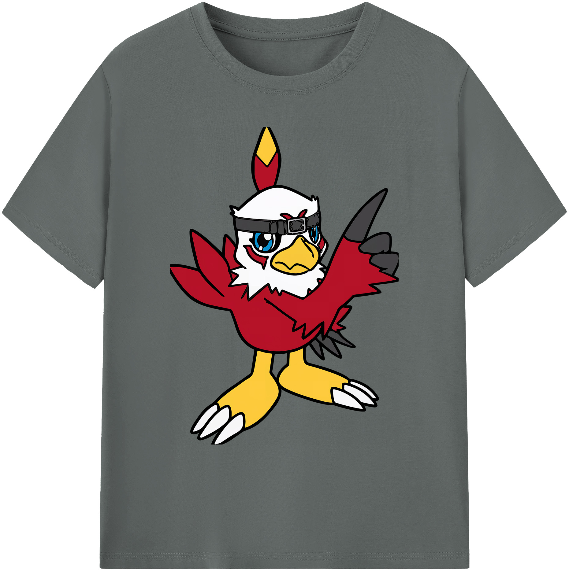 （画像用） Digimon デジタルモンスター/デジモン 綿100％ メンズ半袖Tシャツ｜肌触りやわらか＆通気性